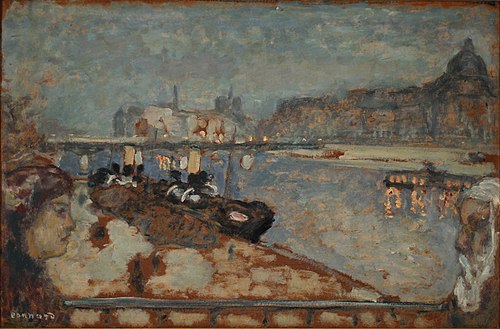 Les quais de Paris, 1906, Pierre Bonnard
