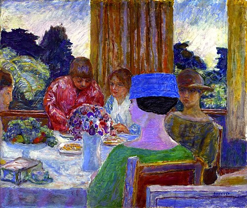 Le Thé, 1917, Pierre Bonnard