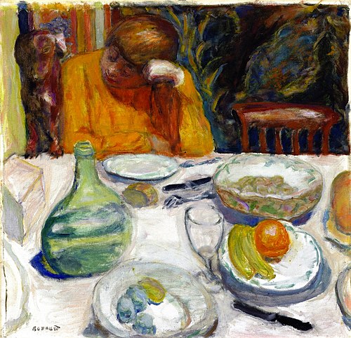 La carafe provençale, 1915, Pierre Bonnard
