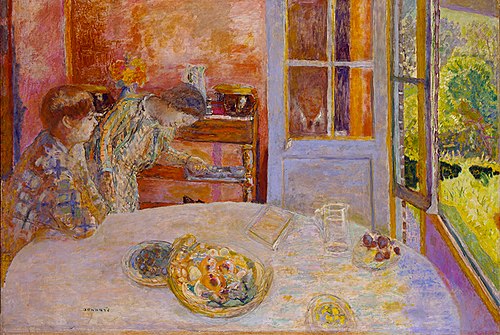 The Dining Room, 1925, Pierre Bonnard