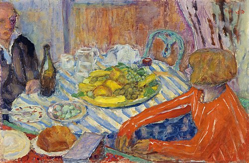 Le Déjeuner, 1923, Pierre Bonnard