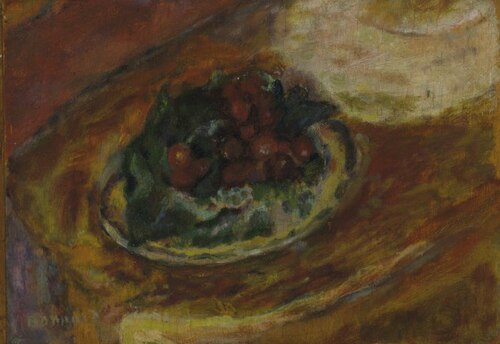 Still Life: Cherries, 1942, Pierre Bonnard