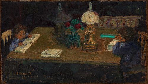 Intérieur: Les enfants Terrasse, 1899, Pierre Bonnard
