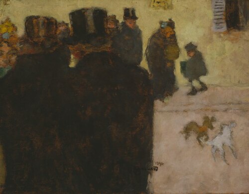 The Street in Winter, 1894, Pierre Bonnard