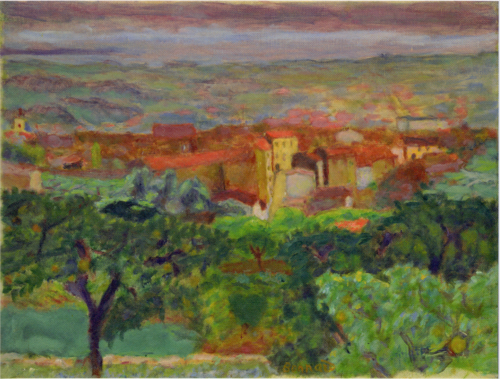 View of Le Cannet, 1924, Pierre Bonnard