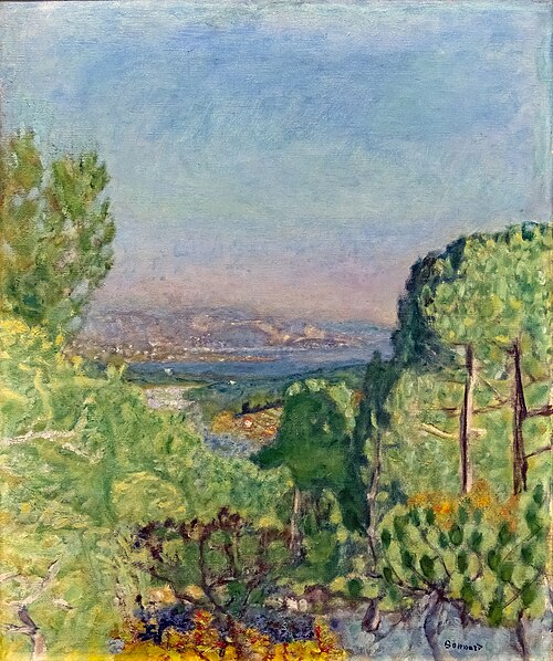 La Forêt de pins, 1922, Pierre Bonnard