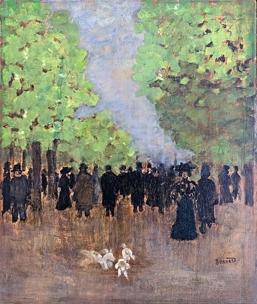 Scène de rues, 1894, Pierre Bonnard