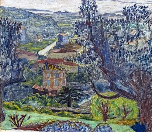 Paysage du Cannet, 1923, Pierre Bonnard