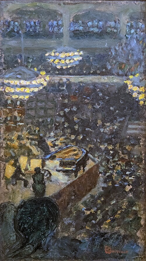 Le Concert Lamoureux, 1895, Pierre Bonnard