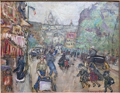 Montmartre, 1907, Pierre Bonnard