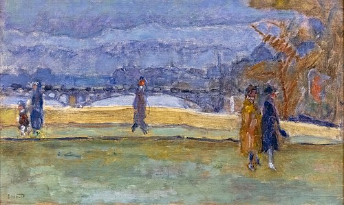 The Bridge of Saints Pères, 1910, Pierre Bonnard