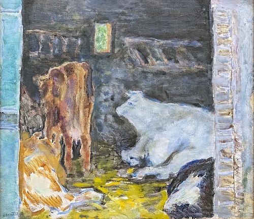 L'Étable, 1912, Pierre Bonnard