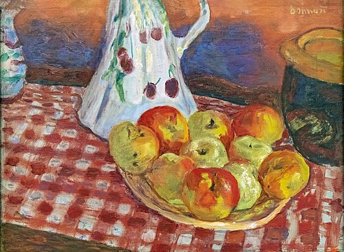 Les Pommes jaunes et rouges, 1920, Pierre Bonnard