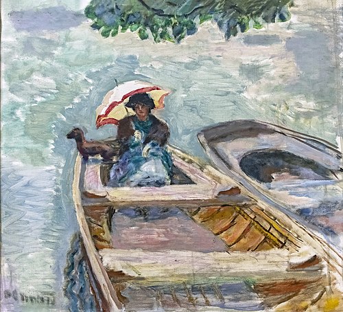 En bateau, 1930, Pierre Bonnard