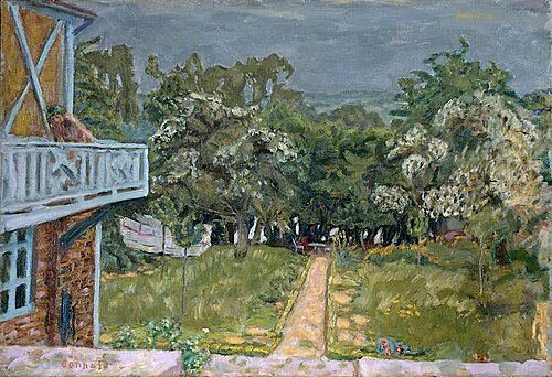 Blue Balcony, 1910, Pierre Bonnard