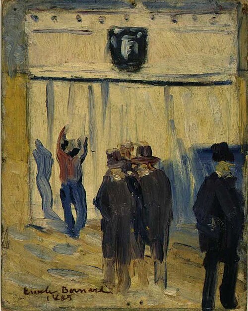 Draps mortuaires, 1885, Émile Bernard