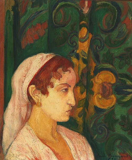 Femme en Profil, 1895, Émile Bernard