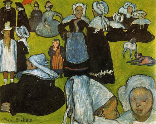 Le Pardon, 1888, Émile Bernard