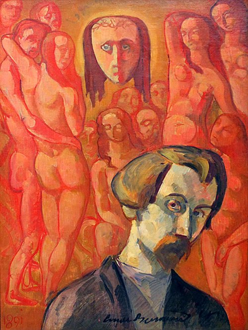 Autoportrait symbolique, 1891, Émile Bernard