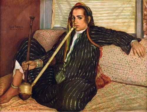 Fumeuse de haschish, 1900, Émile Bernard