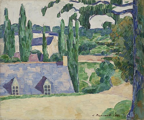 Landscape at Pont-Aven, 1889, Émile Bernard