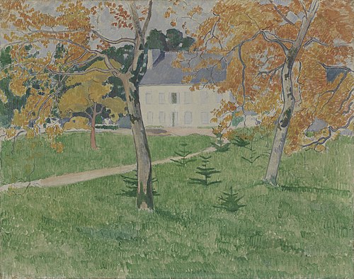 House Among Trees: Pont-Aven, 1888, Émile Bernard