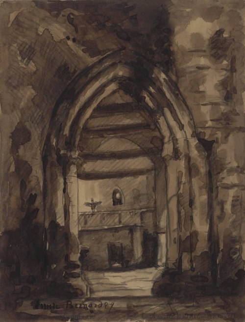 Untitled (Chapel), 1889, Émile Bernard