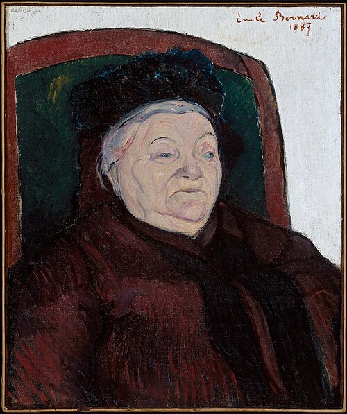 The Artist's Grandmother, 1887, Émile Bernard