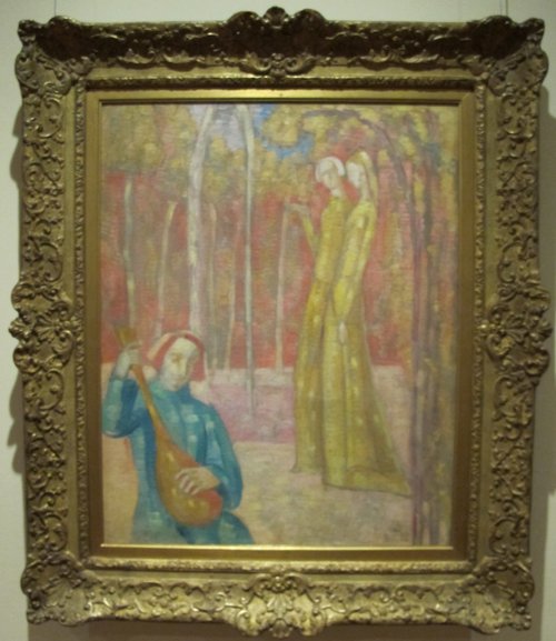 Autoportrait en Troubadour, 1892, Émile Bernard
