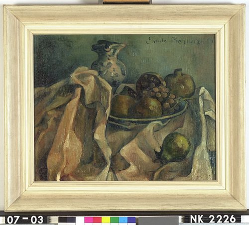 Stilleven met fruit en kan, 1896, Émile Bernard