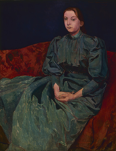Portrait of Madeline, the Artist's Sister, 1889, Émile Bernard