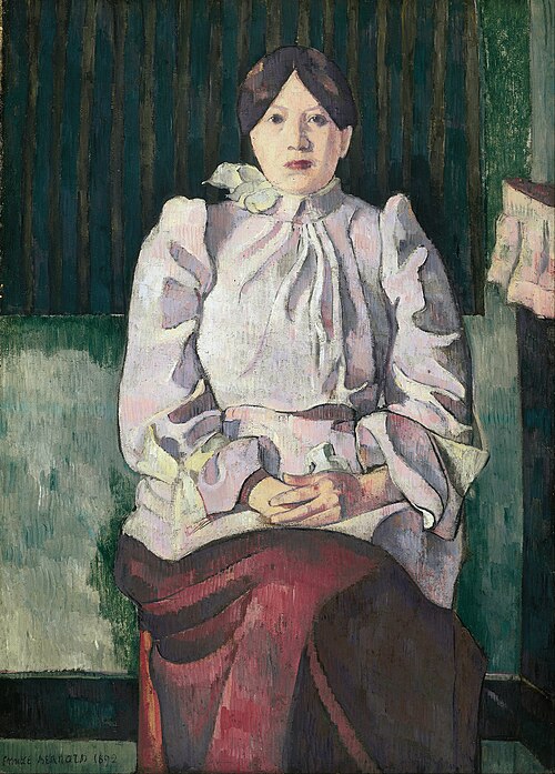 Portrait of Marie Lemasson, 1892, Émile Bernard