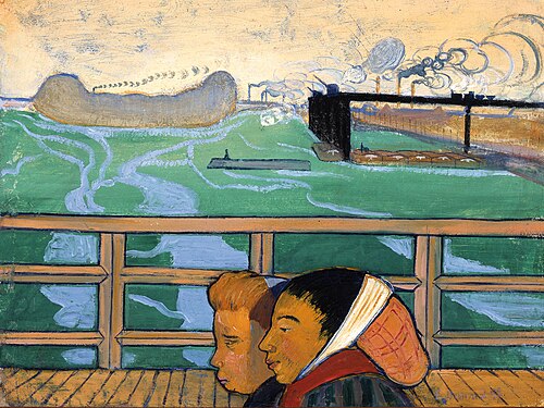 Chiffonnières de Clichy, 1887, Émile Bernard