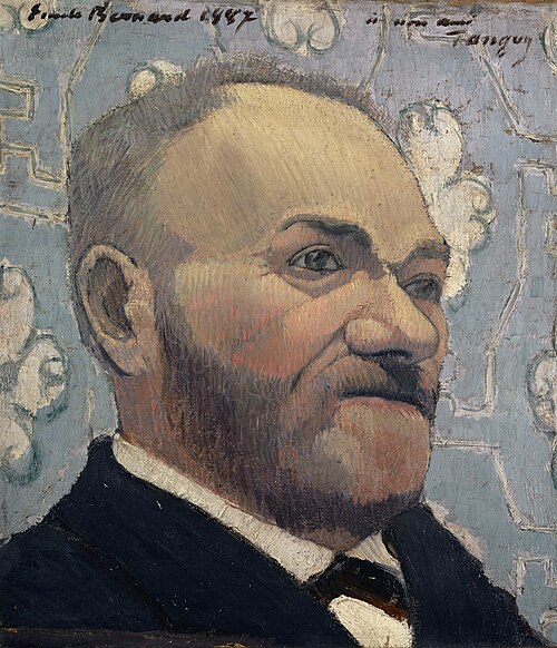 Portrait du père Tanguy, 1887, Émile Bernard