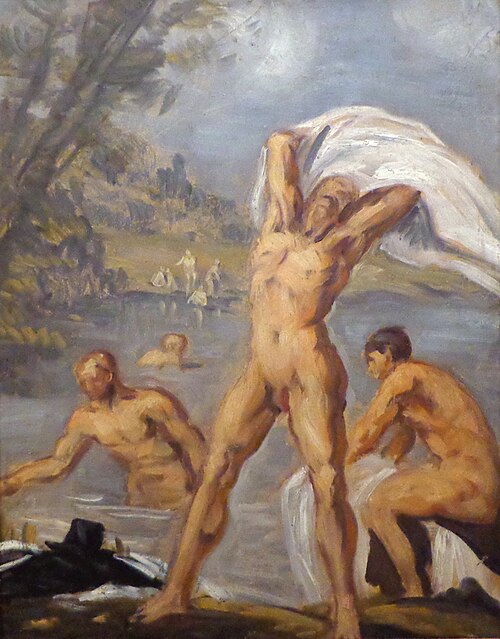 La Baignade, 1904, Émile Bernard