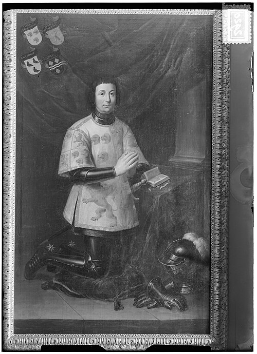 Portrait of Jacob van Serooskerke (?-1531), 1670, Hendrick Bloemaert