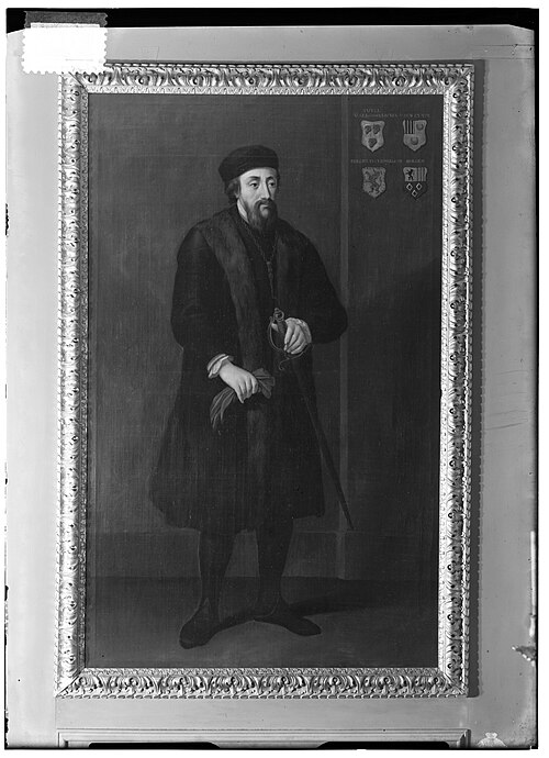Portrait of Jeronimus van Serooskerke (1500-1571), 1670, Hendrick Bloemaert
