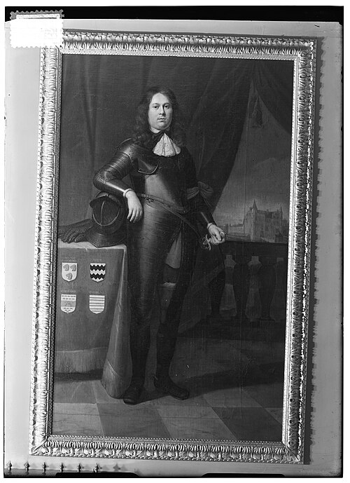 Portrait of Hendrik Jacob van Tuyl van Serooskerken (1642-1692), 1670, Hendrick Bloemaert