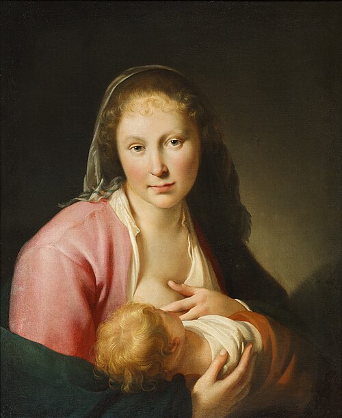 Virgin with child, 1635, Hendrick Bloemaert