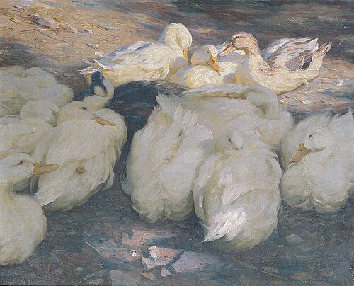 In der Abendsonne, 1900, Alexander Koester