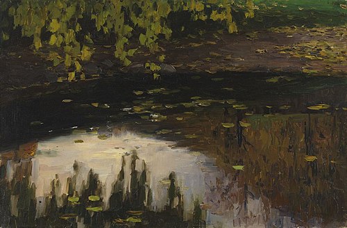 Maulbeerteich, Herbst, 1912, Alexander Koester