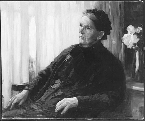 Bildnis der Mutter des Künstlers, 1910, Alexander Koester