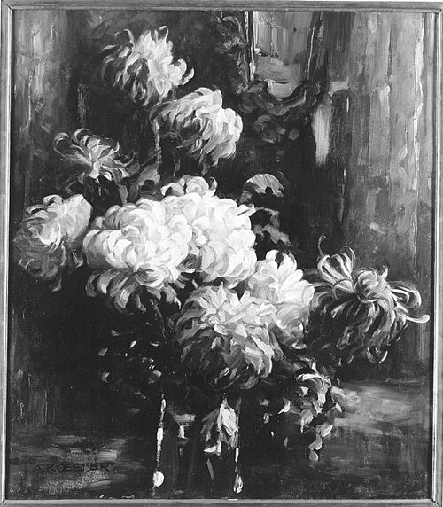 Bunte Chrysanthemen, 1925, Alexander Koester