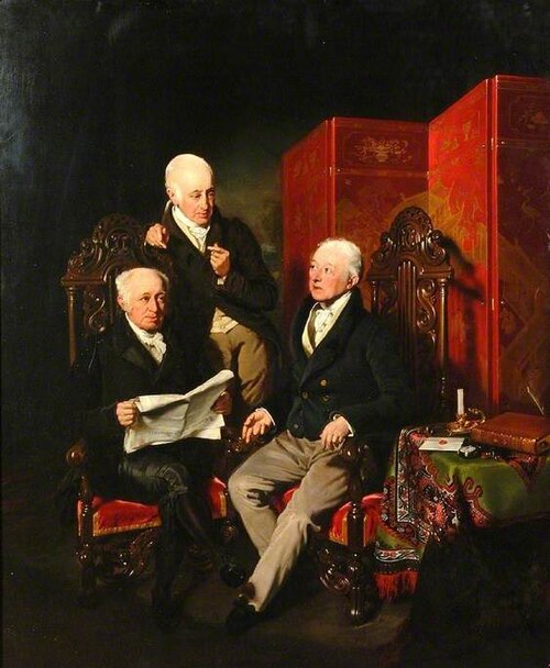 The Brothers Burton, 1827, Philip Corbet