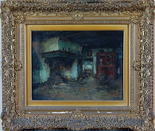 Interieur of a Farmhouse, 1907, Arthur Henri Christiaan Briët