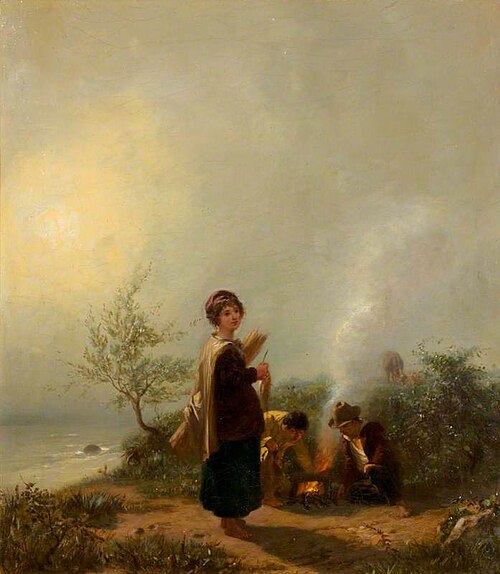 The Mist: Children Round a Fire, , Barthélemy Menn