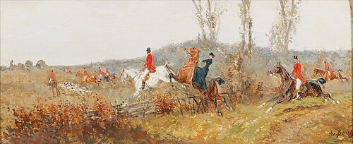 On the Scent, 1902, Alexander Bensa