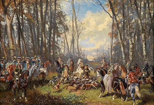 Nach erfolgreicher Jagd, 1902, Alexander Bensa