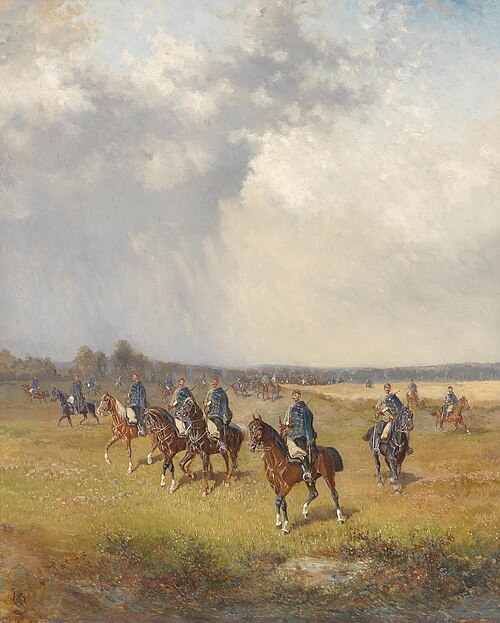 Ungarische Husaren, 1902, Alexander Bensa