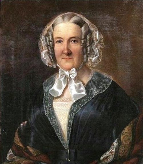 Bildnis Barbara von Berckholtz, 1850, Alexandra von Berckholtz
